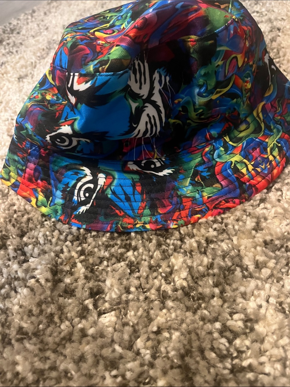 Vintage Kids One Piece Multicolor Tiger Print